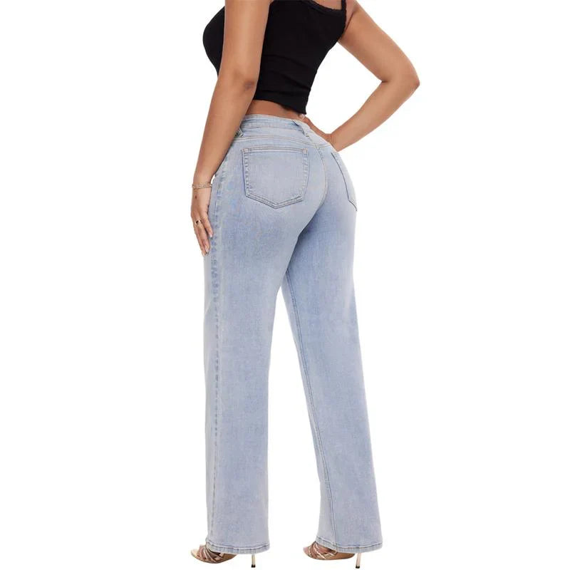 Women's Wide Leg Stretch Jeans