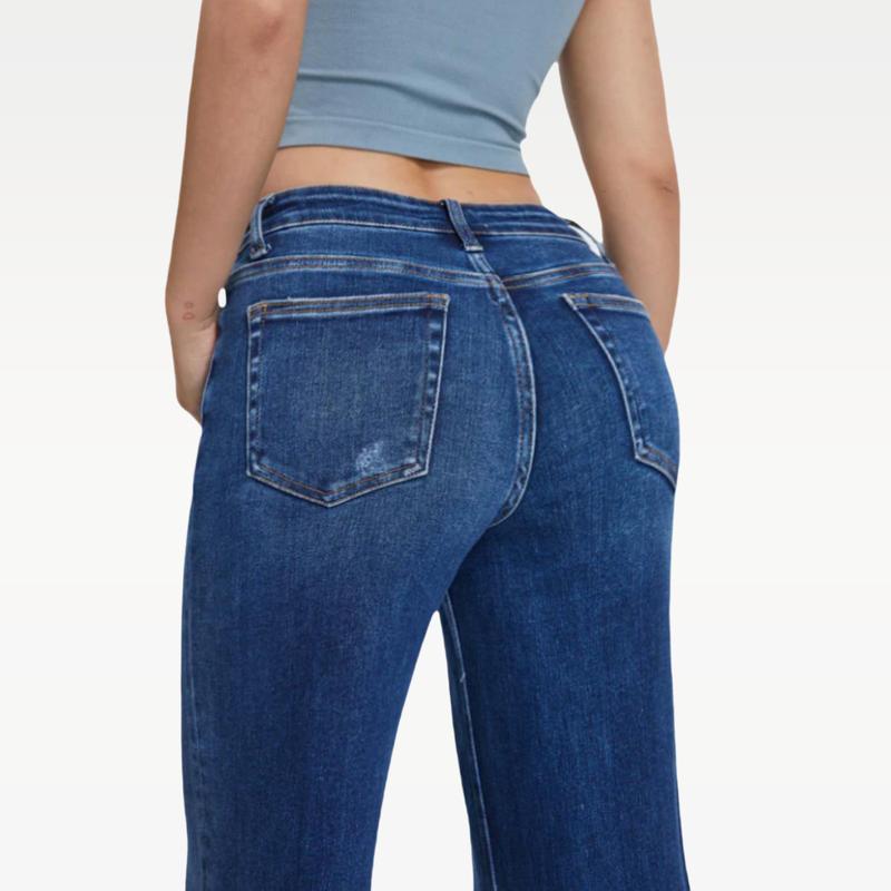 Women's Wide Leg Stretch Jeans